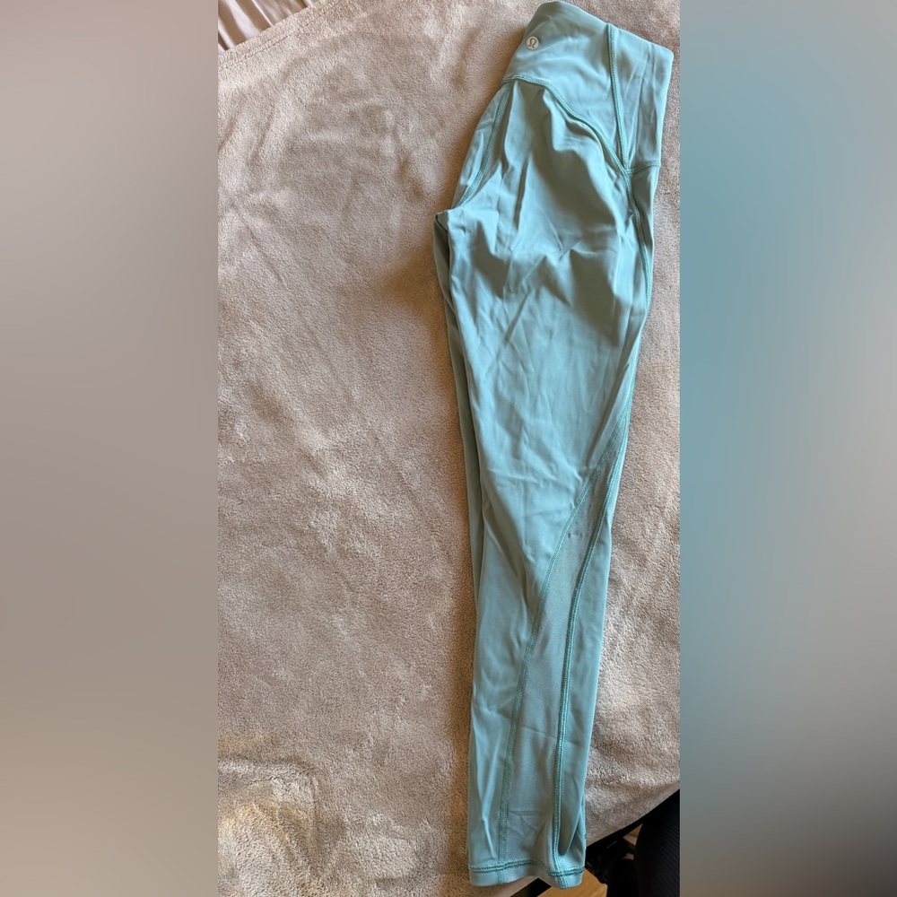 lululemon athletica Light Blue leggings
